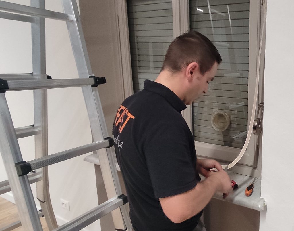 sostituire la cinghia di una tapparella